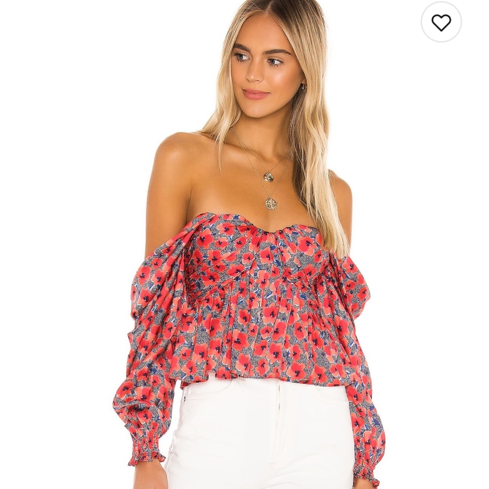 X REVOLVE Burna Blouse - House of Harlow 1960